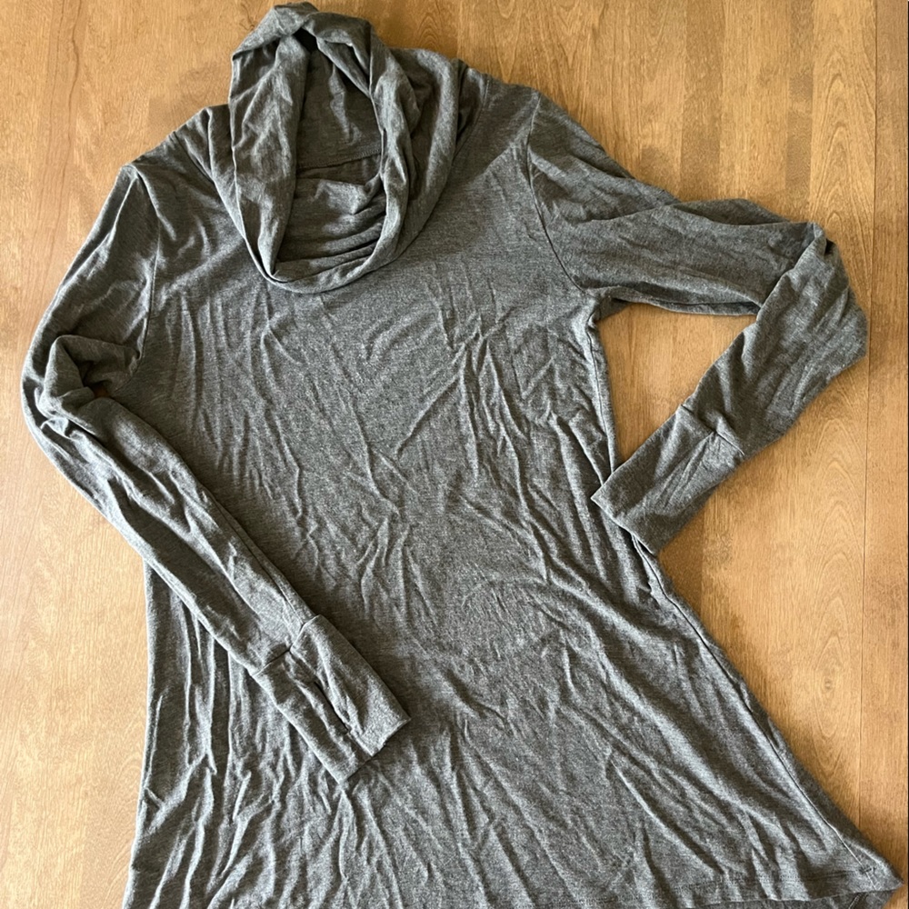 CuddlDuds Tunic cowl neck (Gray)